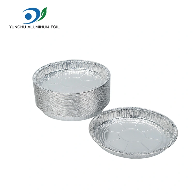 Contenitori in alluminio d'argento da 7-9 pollici Contenitori in alluminio d'argento da 7-9 pollici