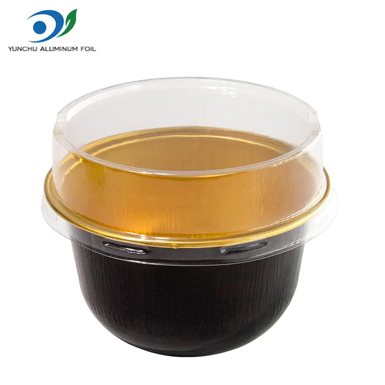 Cosa sono i contenitori rotondi in foglio di alluminio a pareti lisce?