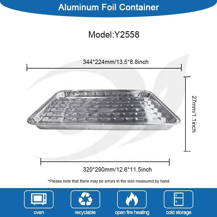 Padella di griglia usa e getta