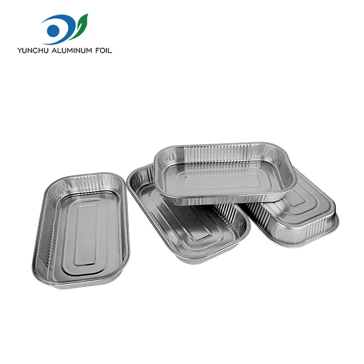 Scatole da takeaway usa e getta contenitori in alluminio