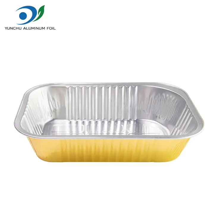 Contenitori di lamina in alluminio alimentare ad ispessibilità usa e getta