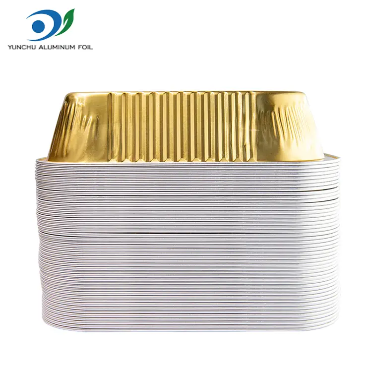 Contenitori di lamina in alluminio alimentare ad ispessibilità usa e getta