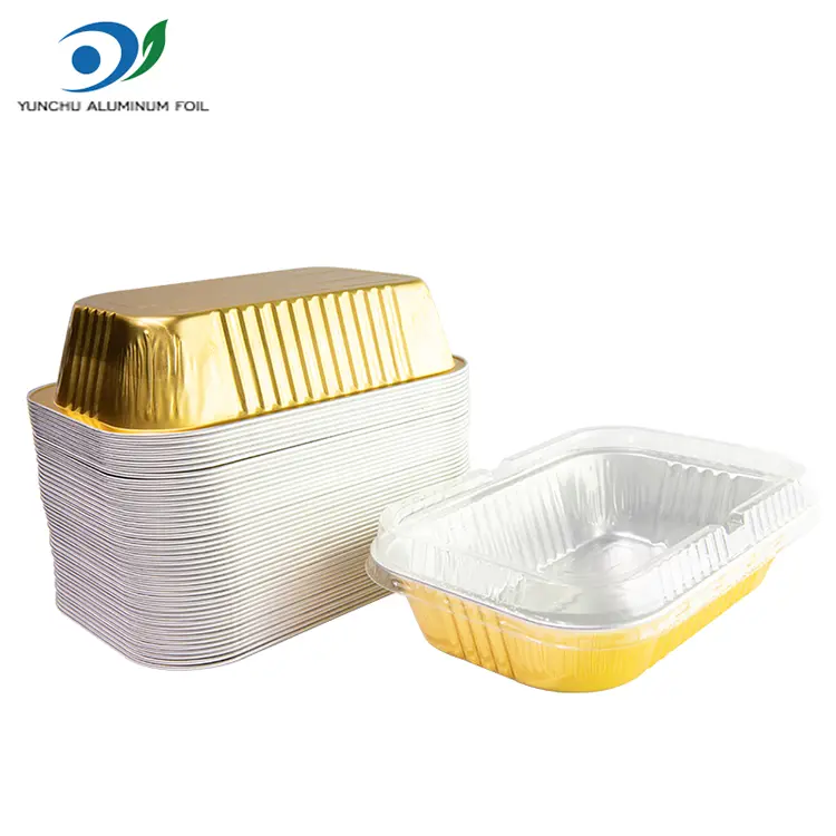 Contenitori di lamina in alluminio alimentare ad ispessibilità usa e getta