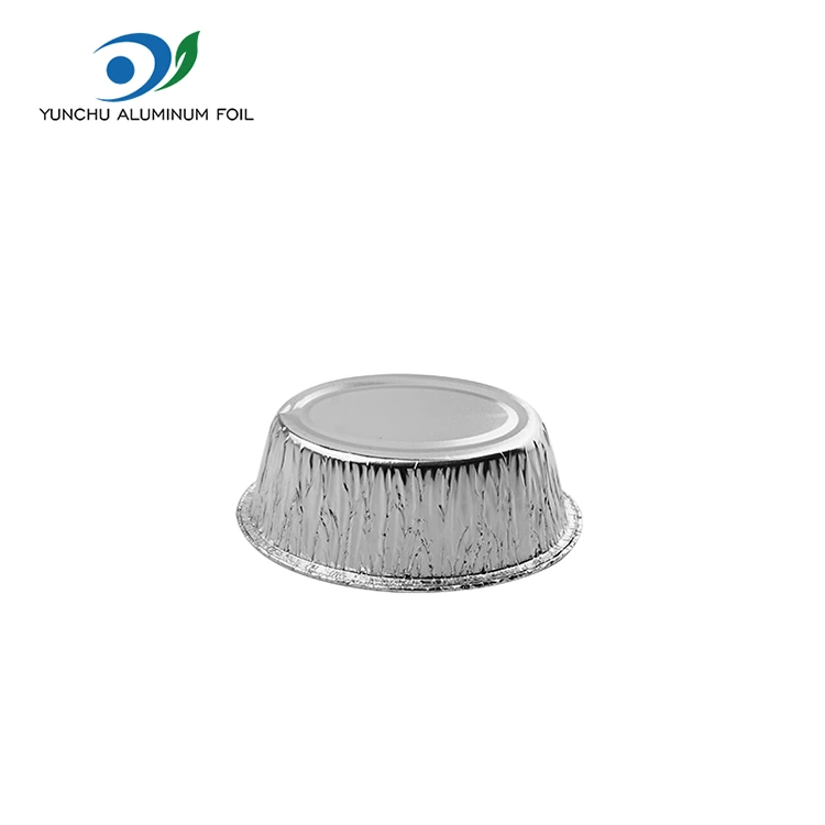 Torta al vapore ovale Contenitore per alimenti in foglio di alluminio argentato