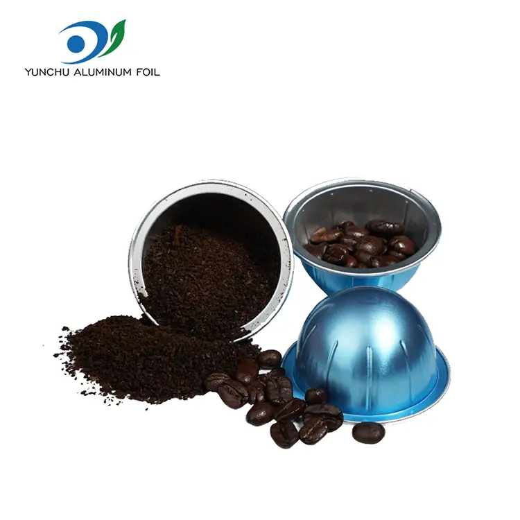 Pianeta capsula di caffè vuota