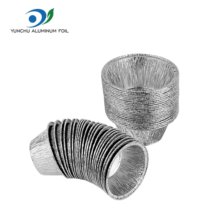 Contenitore alimentare in alluminio in alluminio in alluminio.