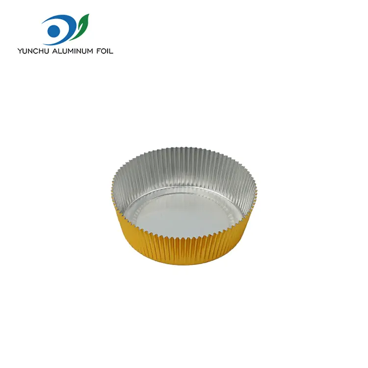 Contenitore alimentare in alluminio in alluminio in alluminio argento.